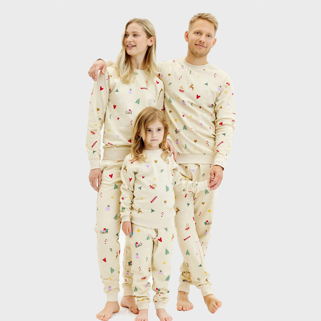 Mirla | Jul Sweat Set Beige Dam-Eva Jonsson