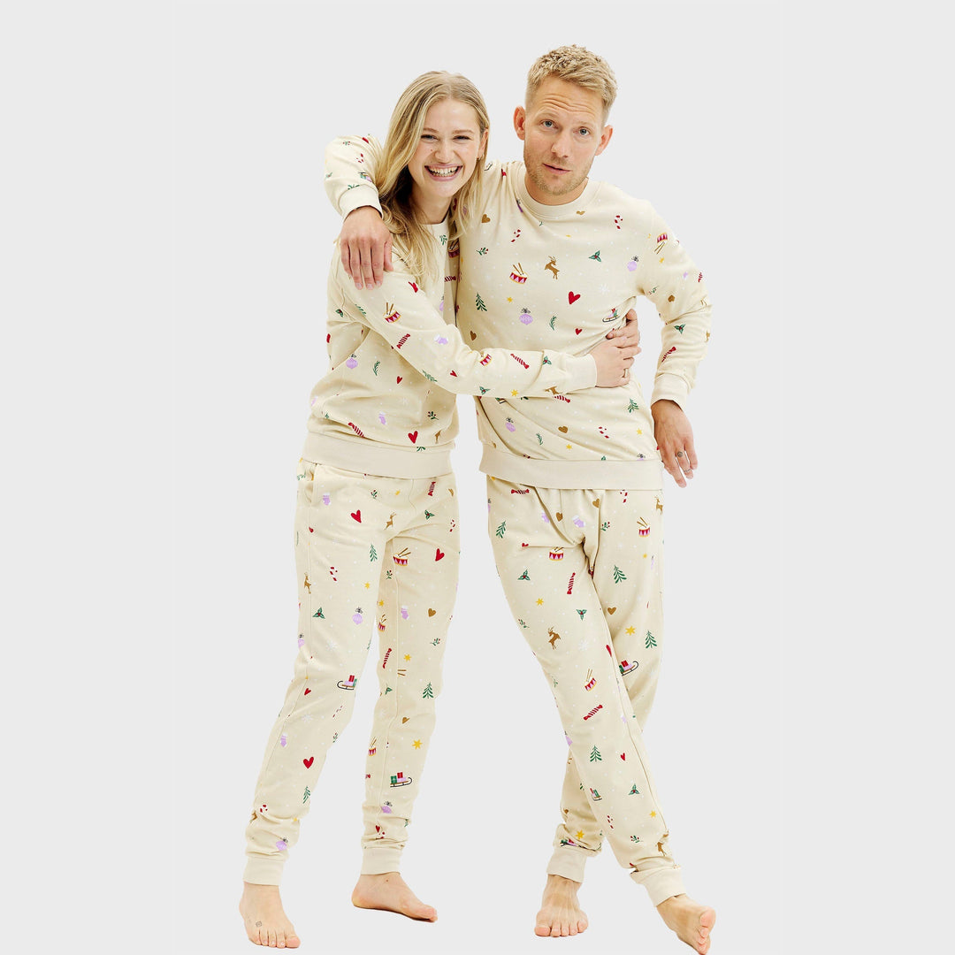 Mirla | Jul Sweat Set Beige Dam-Eva Jonsson