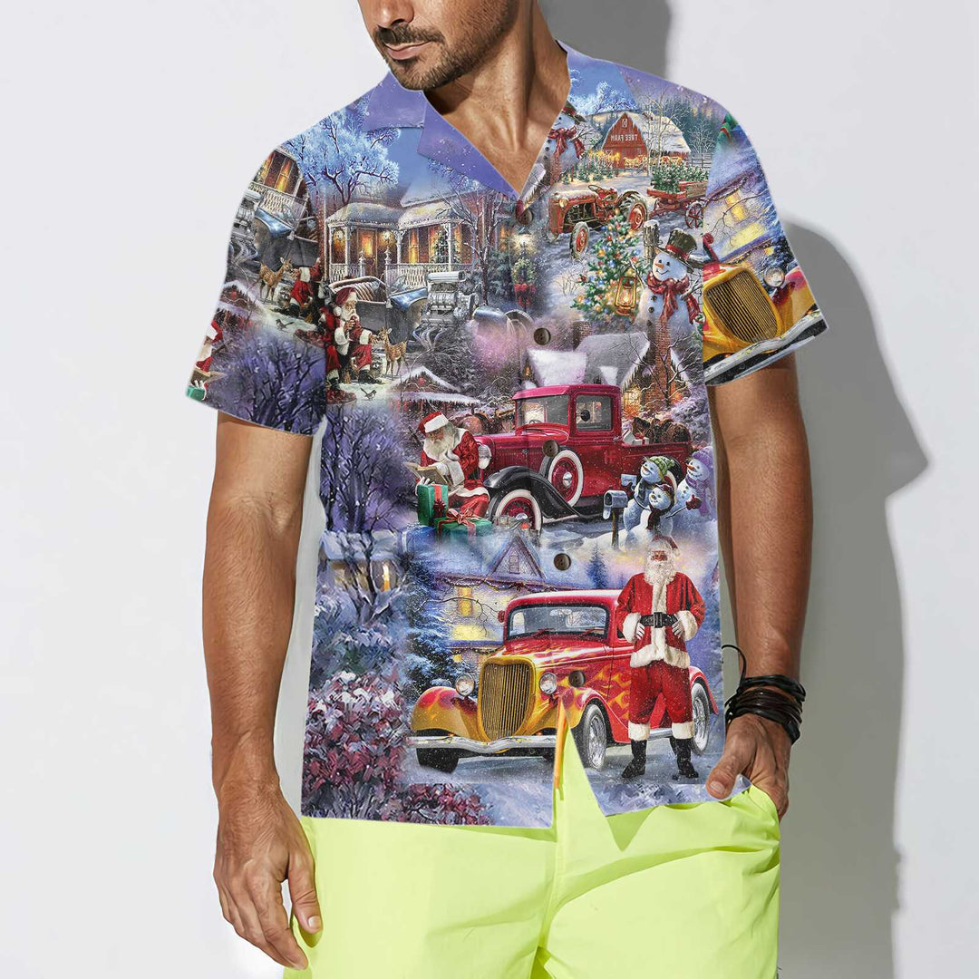 Mirla | Julen Är Bättre med Hod Rod Hawaiian Shirt Rolig Jultröja Unik Julklappsidé-Eva Jonsson