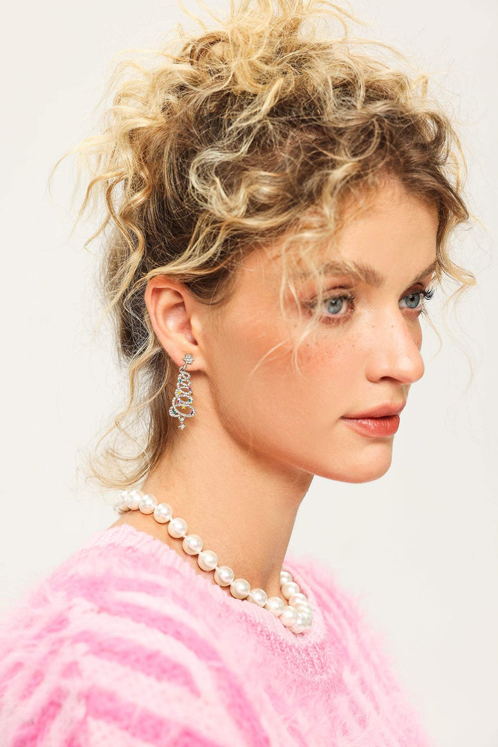 Eva Jonsson | Julgran Pompom Örhängen-Eva Jonsson