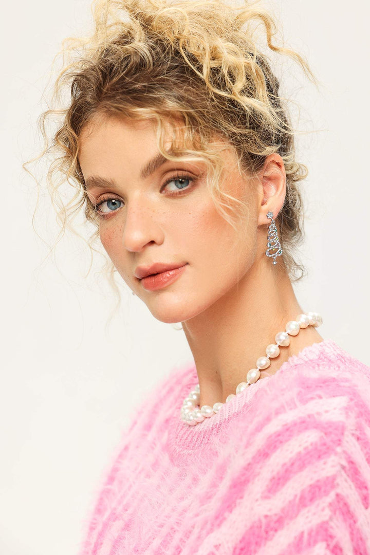 Eva Jonsson | Julgran Pompom Örhängen-Eva Jonsson