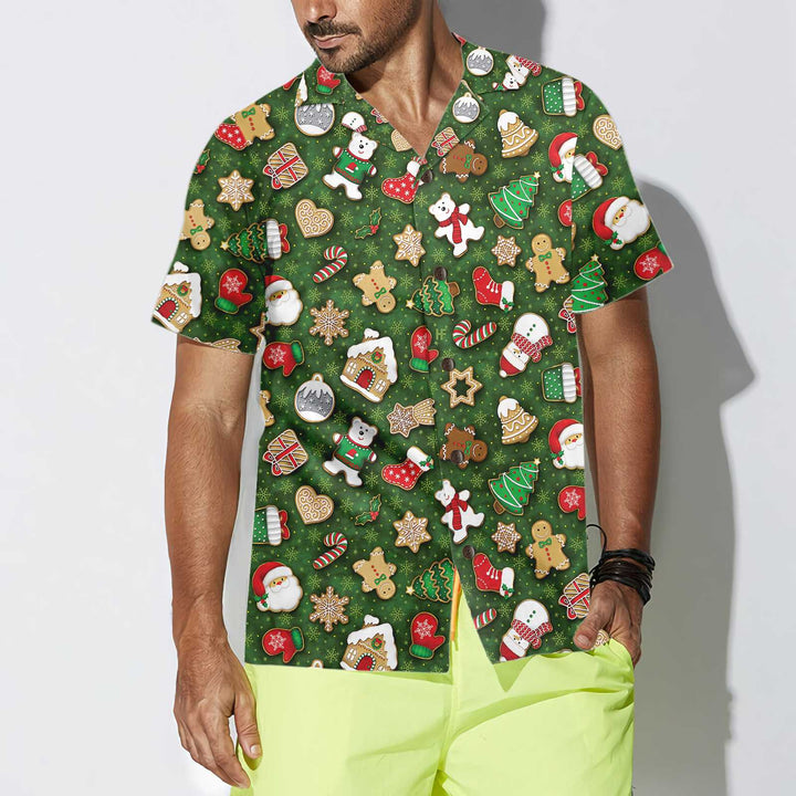Mirla | Julkakor Överallt Hawaiian Shirt Roligt Jultröja Bästa Julklapp-Eva Jonsson