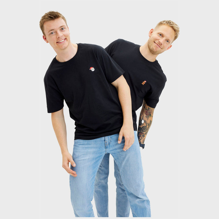 Eva Jonsson | Julkakorna T-shirt svart herr-Eva Jonsson