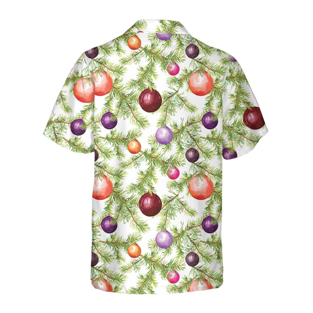 Mirla | Julkulor och Granris Hawaiian Shirt Roligt Julgran Shirt Bästa Julklappsidén-Eva Jonsson