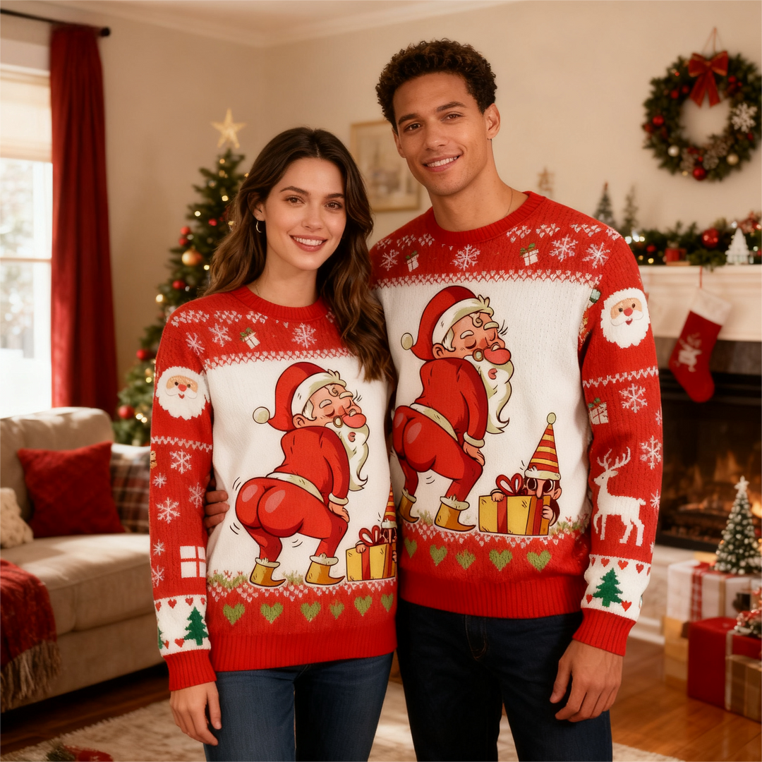 Eva Jonsson | Julmönster Ful Tröja - Unisex Julfest Essentials-Eva Jonsson