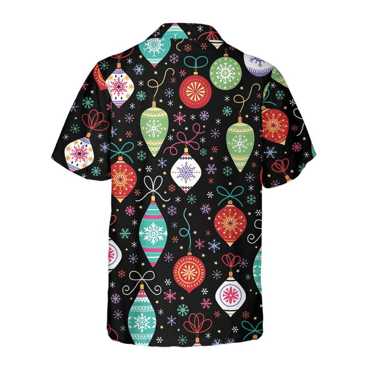 Mirla | Julprydnad Mönster Hawaii-Skjorta Rolig Jul-T-Shirt För Män-Eva Jonsson