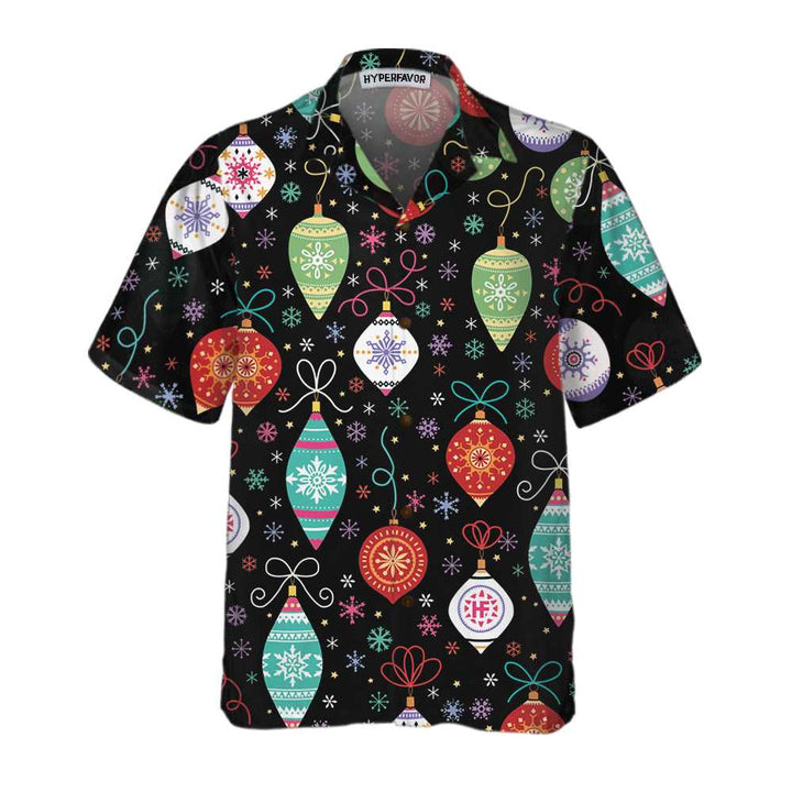 Mirla | Julprydnad Mönster Hawaii-Skjorta Rolig Jul-T-Shirt För Män-Eva Jonsson
