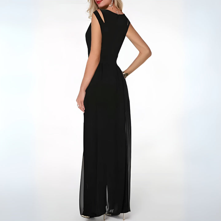 Mirla | Jumpsuit - Chiffon - Utan ärmar - Elegant stil för Särskilda tillfällen-Eva Jonsson