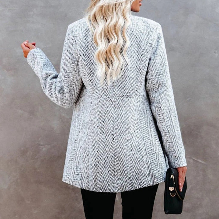 Mirla | Kappa Strukturdesign Ståkrage Midjlång Elegant och Varm-Eva Jonsson