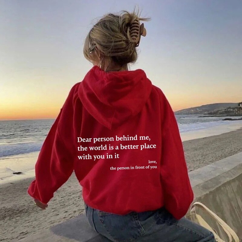 Mirla | Kärlek Person Bakom Mig Unisex Hoodie-Eva Jonsson
