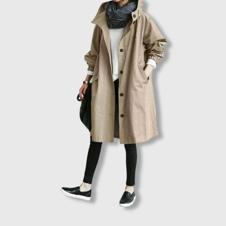 Mirla | Klassisk Trenchcoat med Modern Elegans-Eva Jonsson