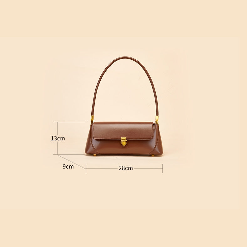 Mirla | Klassisk baguette axelväska i vintage stil-Eva Jonsson