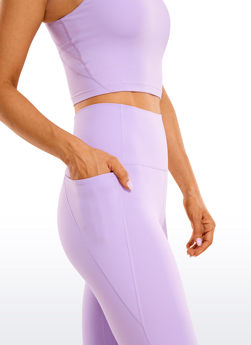 Mirla | Knä längd fickor Capri leggings 13''-Eva Jonsson