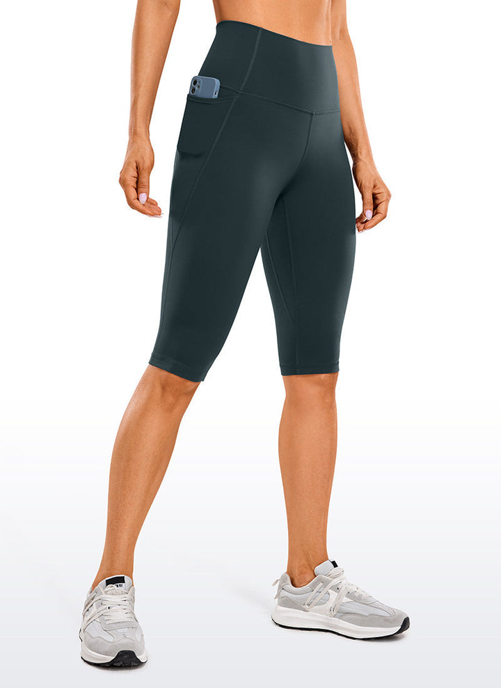 Mirla | Knä längd fickor Capri leggings 13''-Eva Jonsson