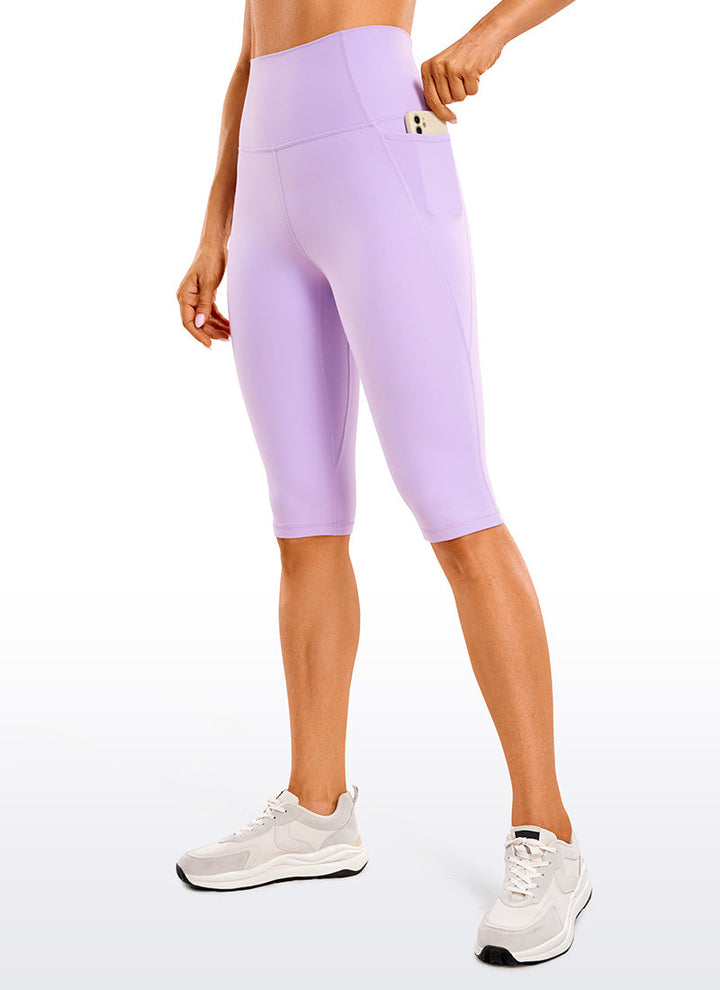Mirla | Knä längd fickor Capri leggings 13''-Eva Jonsson