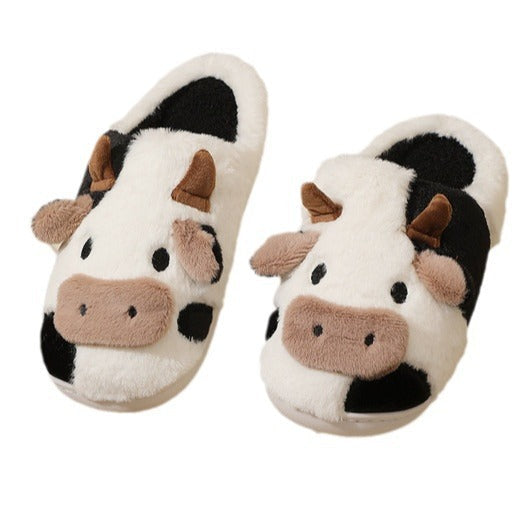 Mirla | Ko ankle slippers för kvinnor-Eva Jonsson