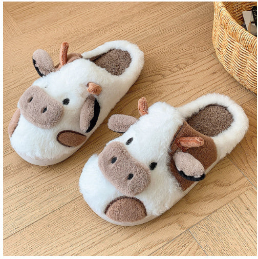 Mirla | Ko ankle slippers för kvinnor-Eva Jonsson