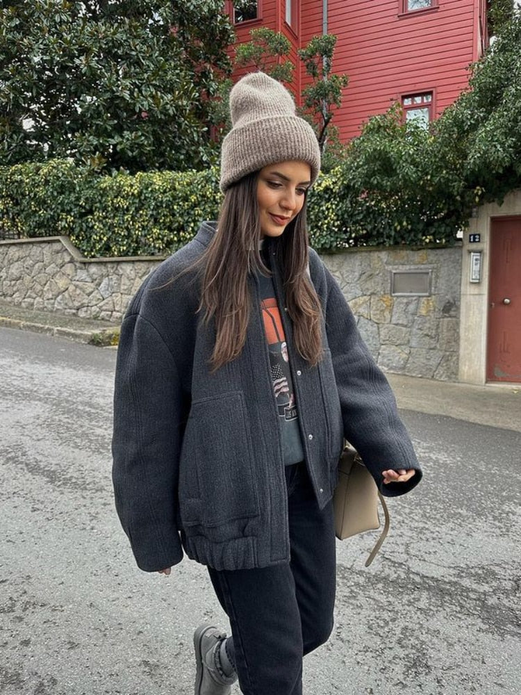 Mirla | Konstpäls-Fleece-Höstjacka-Eva Jonsson