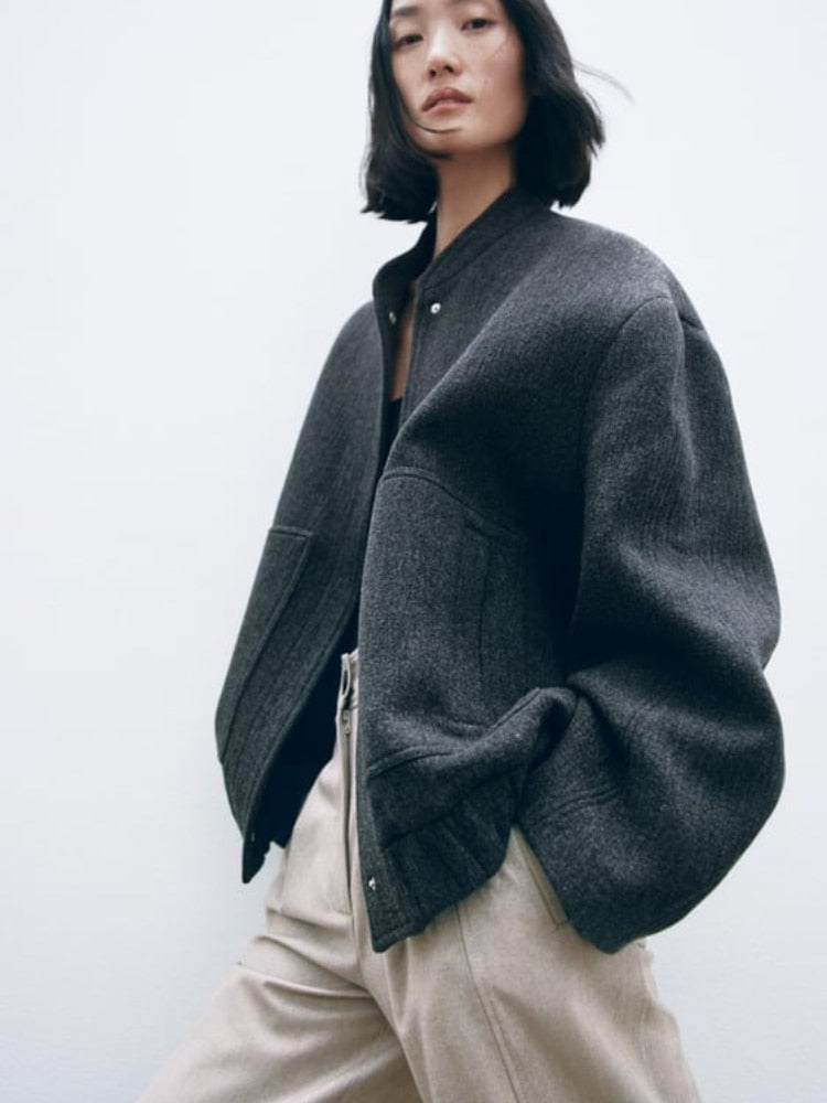 Mirla | Konstpäls-Fleece-Höstjacka-Eva Jonsson