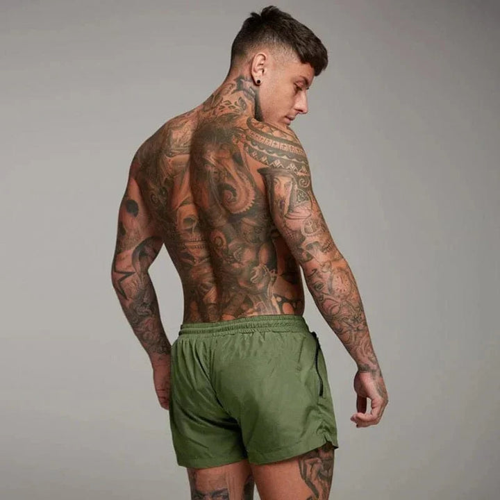 Mirla | Korta badshorts för herrar med ficka-Eva Jonsson