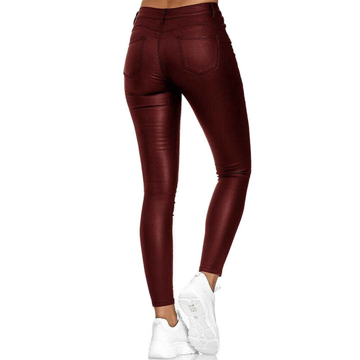 Mirla | Långa läderbyxor-Eva Jonsson