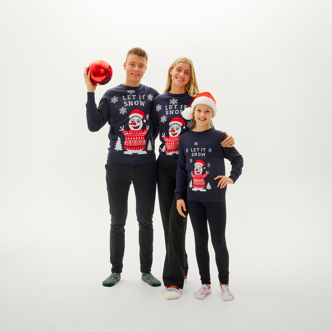 Eva Jonsson | Låt Det Snöa Jultröja Dam-Eva Jonsson