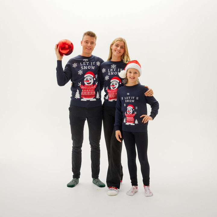 Eva Jonsson | Låt Det Snöa Jultröja Dam-Eva Jonsson