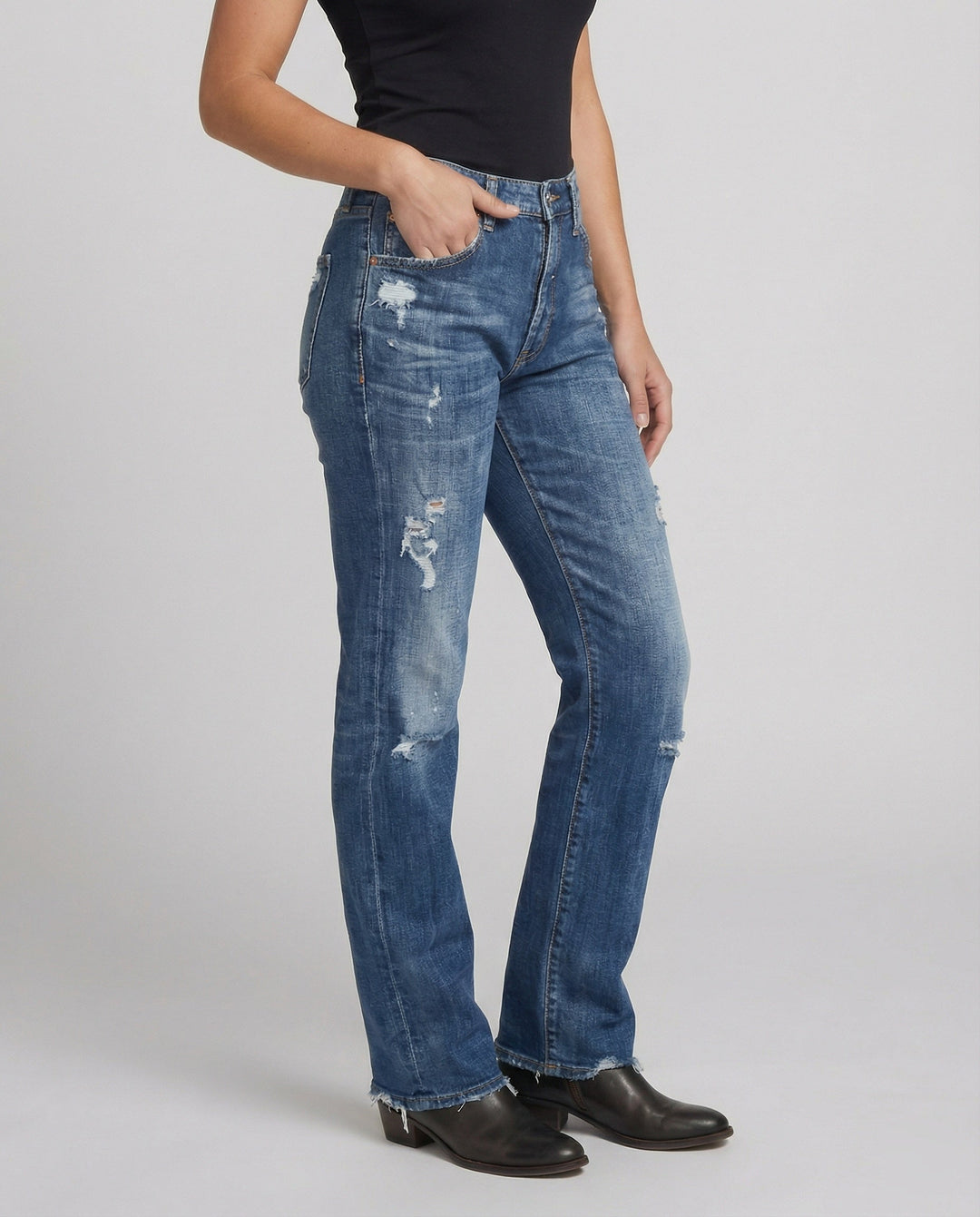 Mirla | Lätta jeans för damer-Eva Jonsson