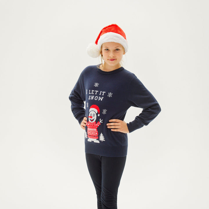 Eva Jonsson | Let It Snow Jultröja - Barn-Eva Jonsson