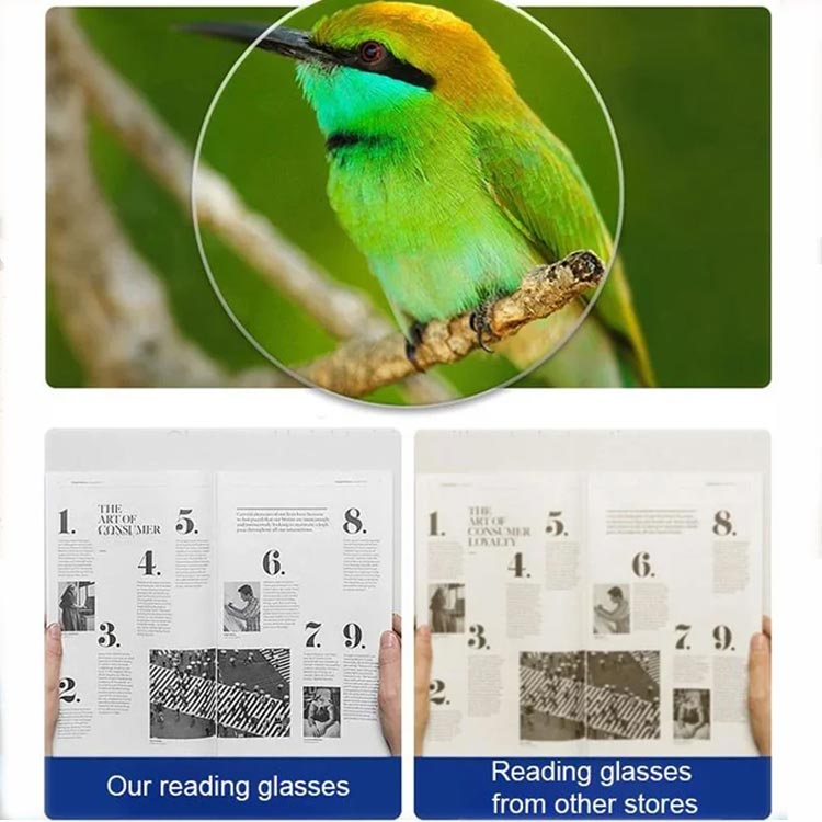 Eva Jonsson | Magnetisk Nackhängande Anti-Förlust Anti-Blått Ljus Läst Glasögon-Eva Jonsson