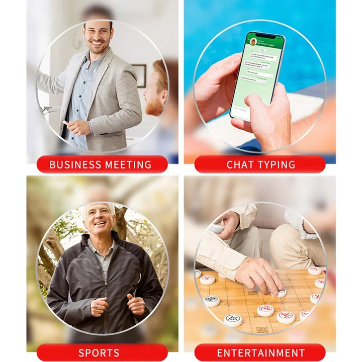 Eva Jonsson | Magnetisk Nackhängande Anti-Förlust Anti-Blått Ljus Läst Glasögon-Eva Jonsson