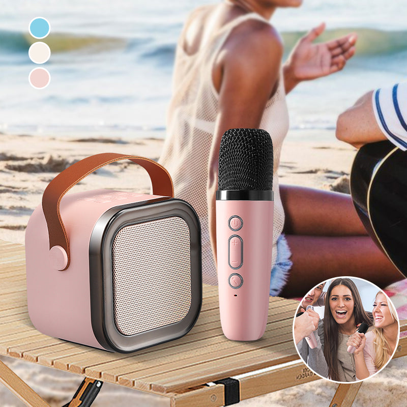 Eva Jonsson | Mini Karaoke Maskin för Barn med Trådlösa Mikrofoner-Eva Jonsson