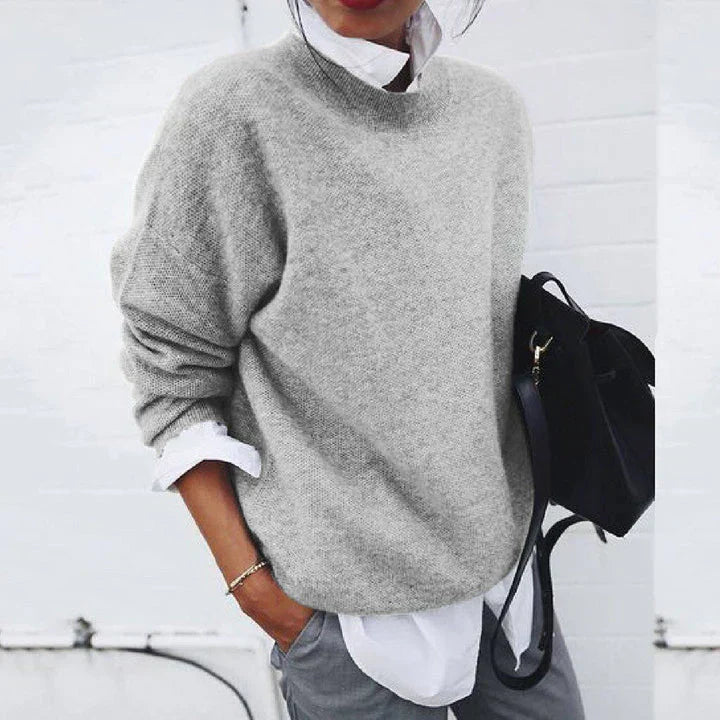 Mirla | Mjuk Kvinna Tröja Modern & Chic-Eva Jonsson