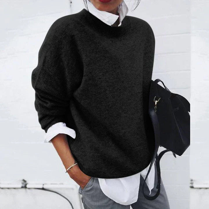 Mirla | Mjuk Kvinna Tröja Modern & Chic-Eva Jonsson