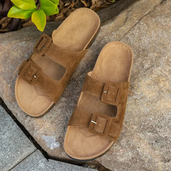 Mirla | Moderiktiga, Halkfria Strand- och Utomhus-Flip-Flops-Eva Jonsson