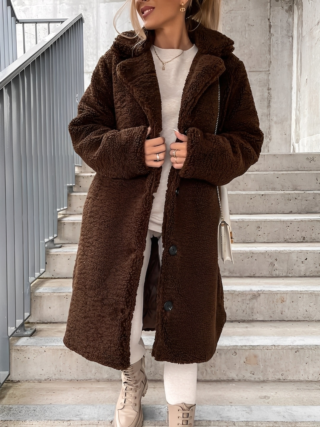 Mirla | Moderiktigt, Varm Dam-Fleecejacka-Eva Jonsson