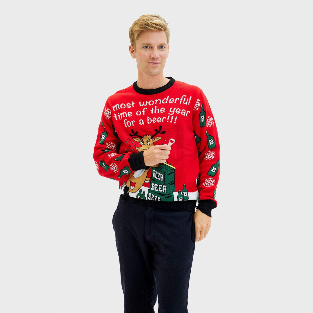 Eva Jonsson | Most Wonderful Time Röd - Herr-Eva Jonsson