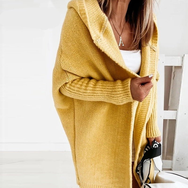 Mirla | Mysig Dam Cardigan - Mjuk Kofta, Varm & Bekväm, Perfekt för Höst & Vinter-Eva Jonsson