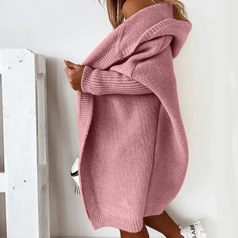 Mirla | Mysig Dam Cardigan - Mjuk Kofta, Varm & Bekväm, Perfekt för Höst & Vinter-Eva Jonsson