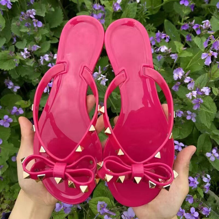Mirla | Nitar-slips-knut Flip-Flops Sandaler-Eva Jonsson
