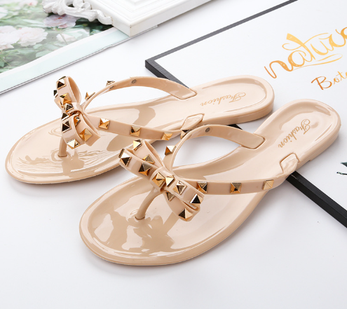 Mirla | Nitar-slips-knut Flip-Flops Sandaler-Eva Jonsson