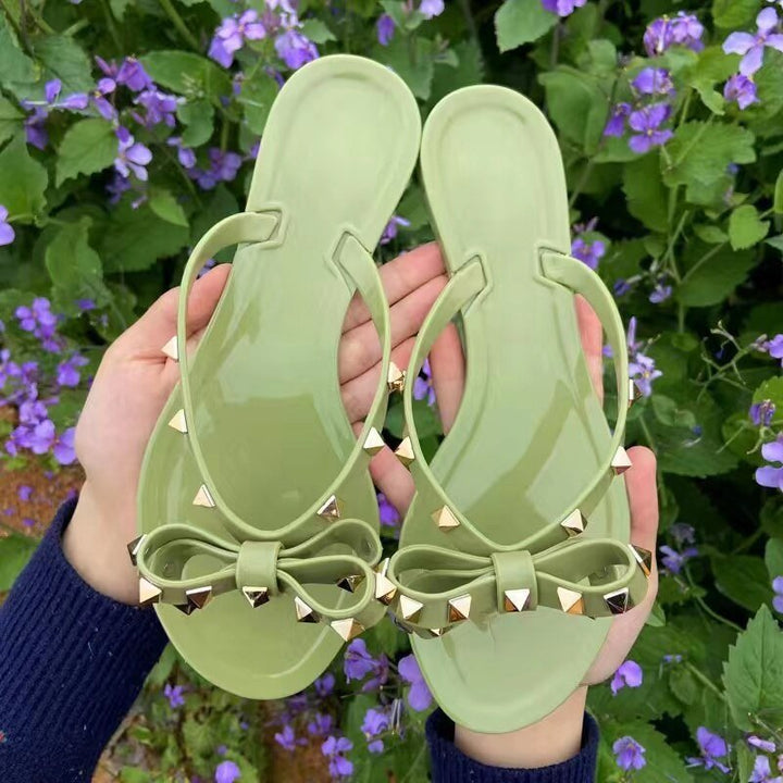 Mirla | Nitar-slips-knut Flip-Flops Sandaler-Eva Jonsson