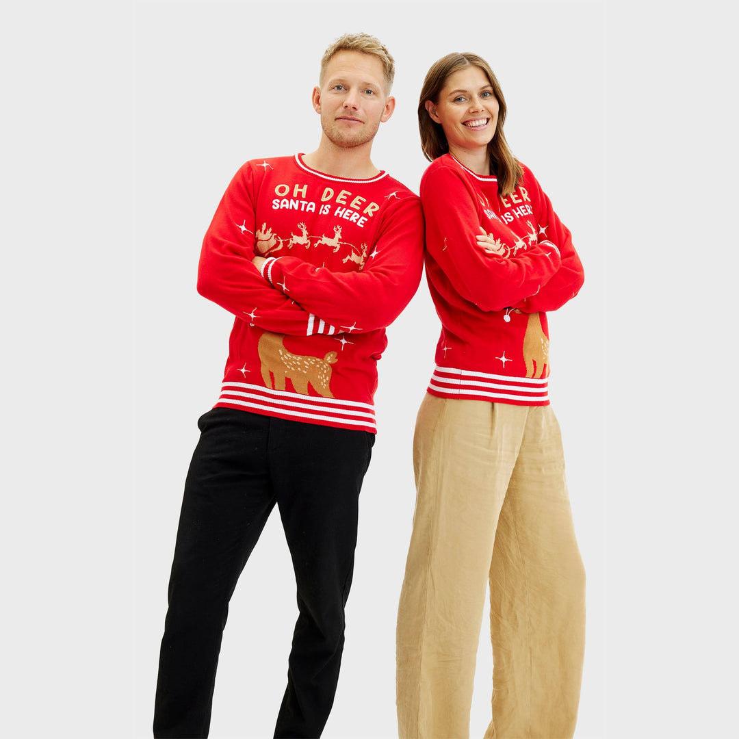 Eva Jonsson | Oh Deer Sweatshirt Herr-Eva Jonsson