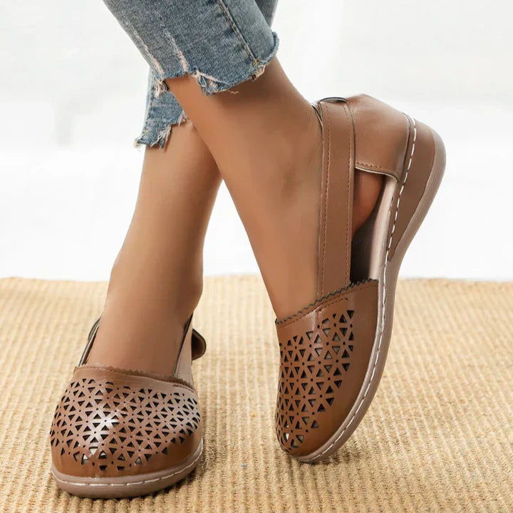 Mirla | Orthobliss Bekväma Slingback-halbschuhe för Hela Dagen-Eva Jonsson