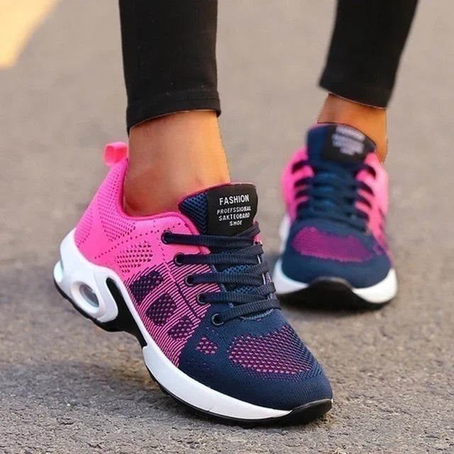 Mirla | Ortopediska Andningsbara Sport-Sneakers för Damer-Eva Jonsson
