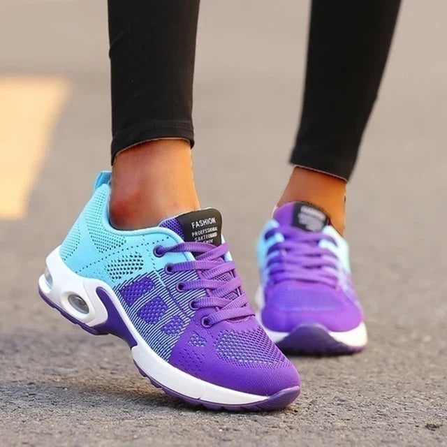 Mirla | Ortopediska Andningsbara Sport-Sneakers för Damer-Eva Jonsson
