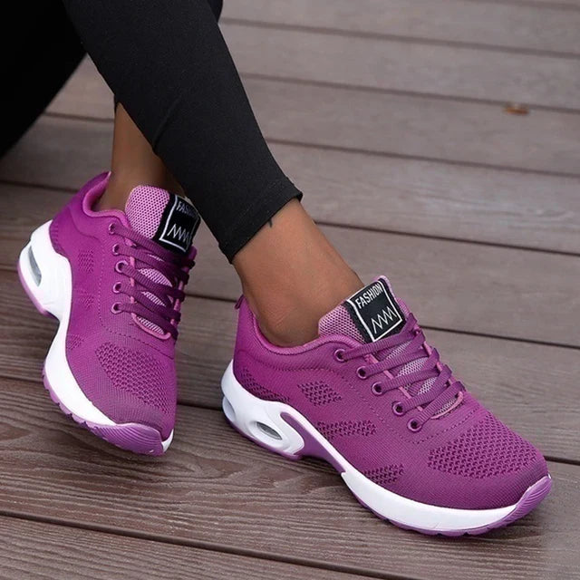 Mirla | Ortopediska Andningsbara Sport-Sneakers för Damer-Eva Jonsson