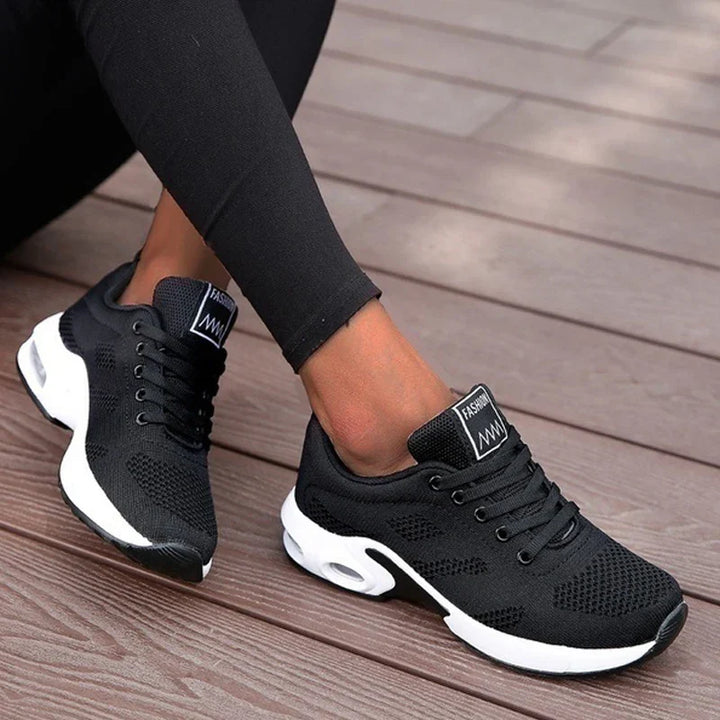 Mirla | Ortopediska Andningsbara Sport-Sneakers för Damer-Eva Jonsson