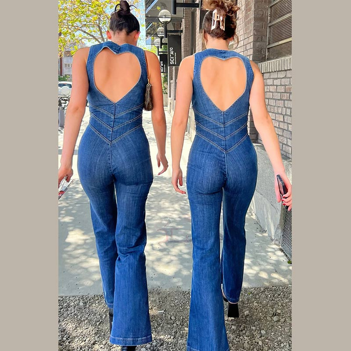 Mirla | Overall Dams Elegant Blå-Eva Jonsson