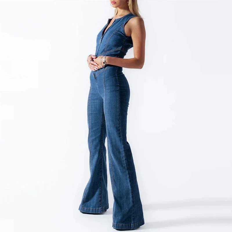 Mirla | Overall Dams Elegant Blå-Eva Jonsson